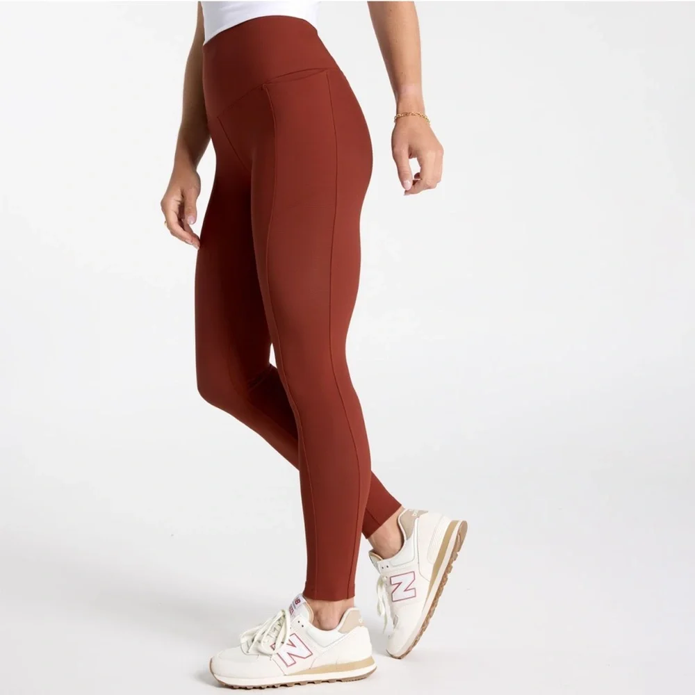 CALIA by Carrie Underwood Rust Leggings - Picture 5 of 7